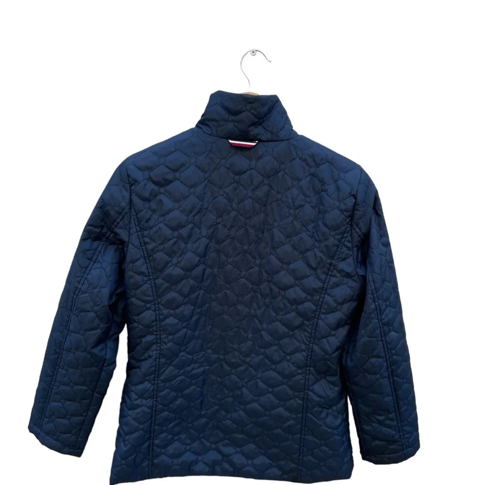 Tommy Hilfiger Classic Navy 3-In-1 All Weather Quilted Jacket Size Small - Picture 9 of 13